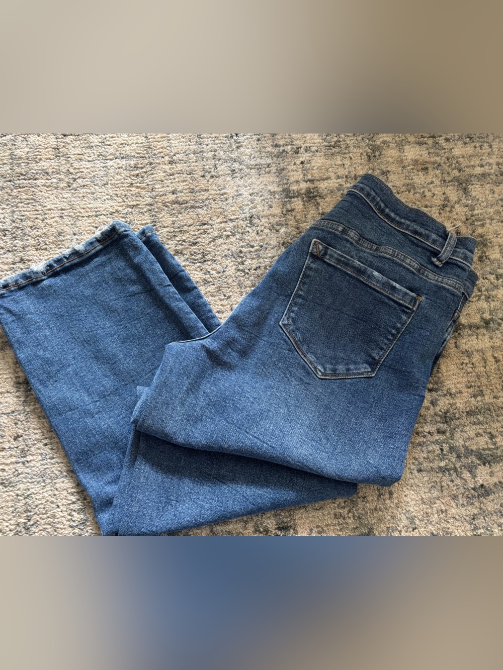 Kensie Straight Leg Denim Jeans